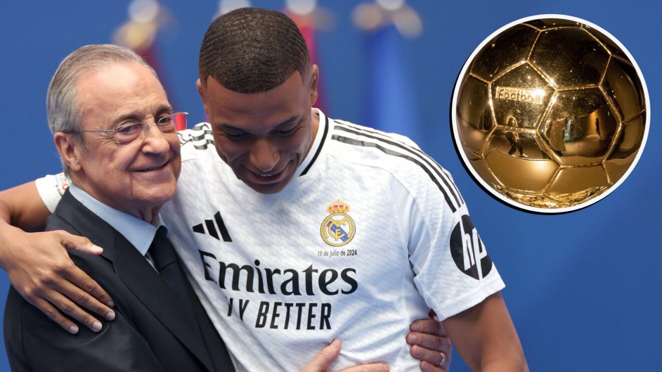 Kylian Mbappe Ballon d'Or bid shameless laughable Real Madrid president Florentino Perez