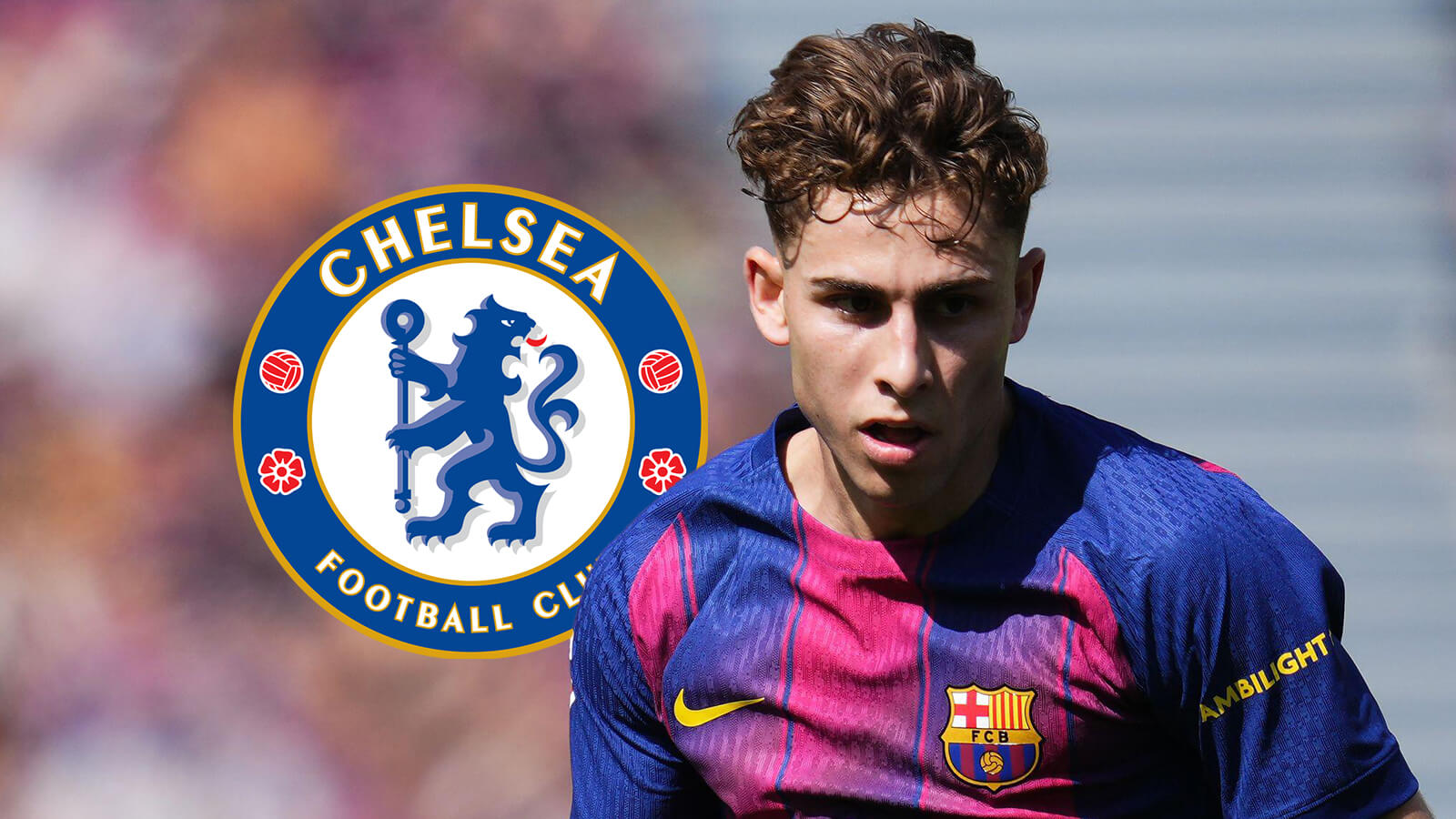 F365 One Badge Fermin Lopez Chelsea