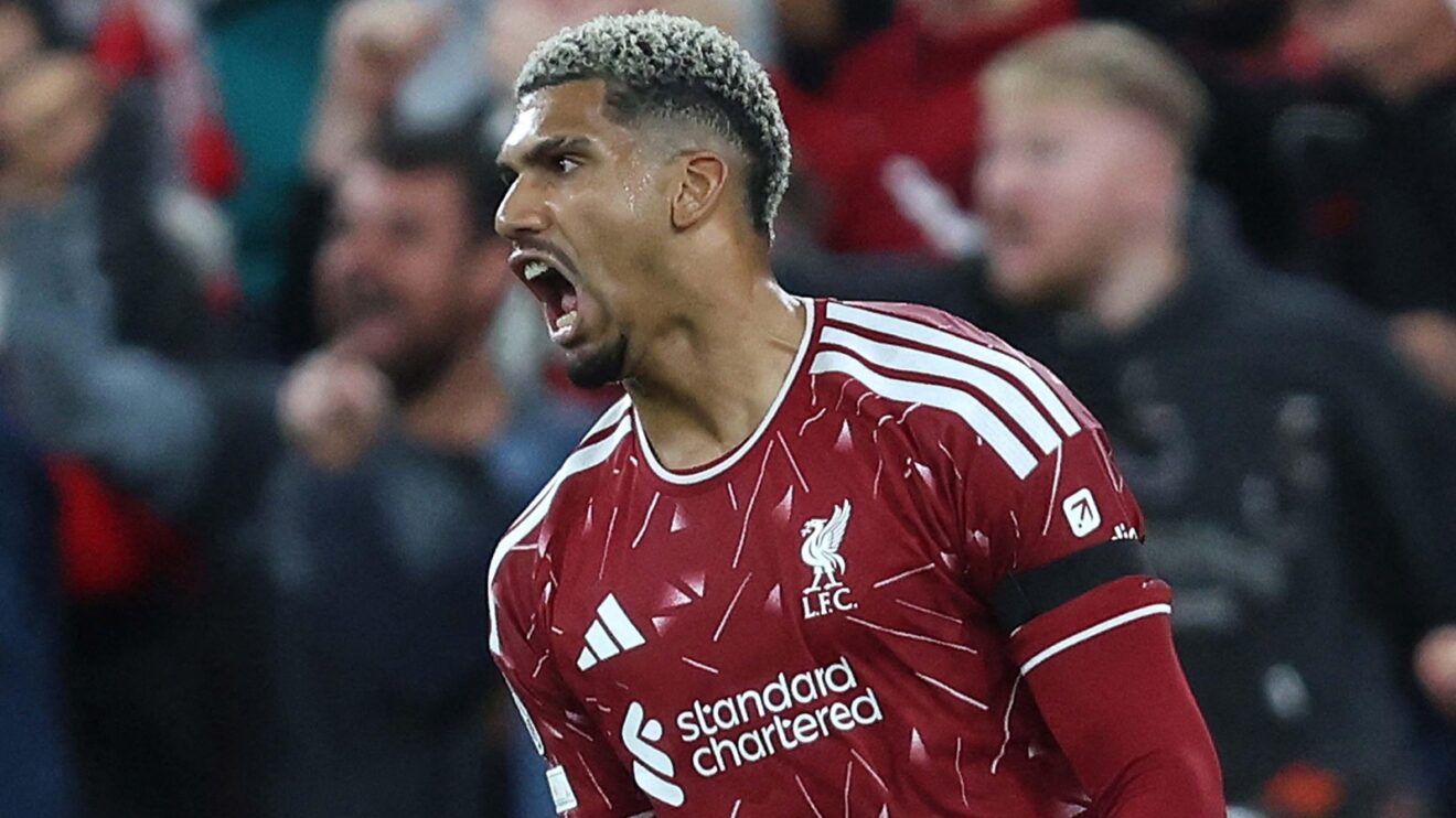 Liverpool defender Ronald Araujo against Atletico Madrid