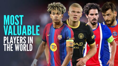 Twenty most valuable footballers in the world: Haaland above Mbappe, tied with Yamal