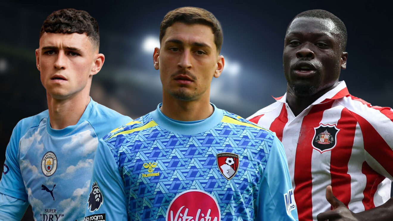 Djordje Petrovic, Phil Foden & Brian Brobbey.
