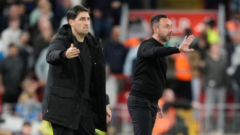 Iraola’s imperfect Liverpool take shape after Alisson raises concern but De Zerbi, Spurs still miles off