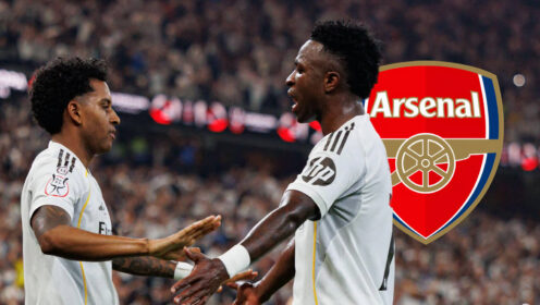 Arsenal keep in touch with Real Madrid star as Gunners receive Vinicius Junior boost
