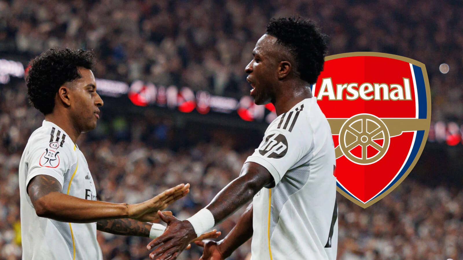 F365 Rodrygo Vinicius Vini Junior with Arsenal badgee 1