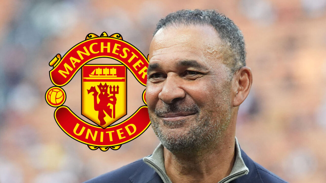 Ruud Gullit and also a Guy Utd badge
