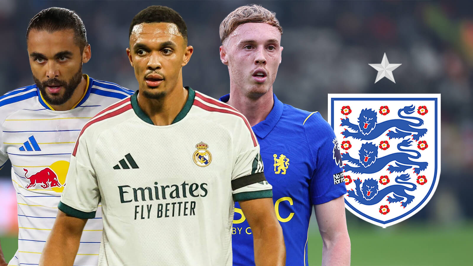 F365 One Badge Trent Alexander Arnold Cole Palmer Dominic Calvert Lewin England
