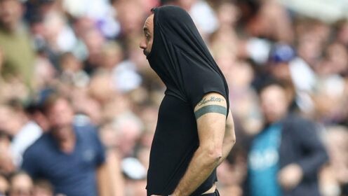 De Zerbi ‘sacked in the morning’ as Villa have spine ripped out and still show more backbone than Spurs