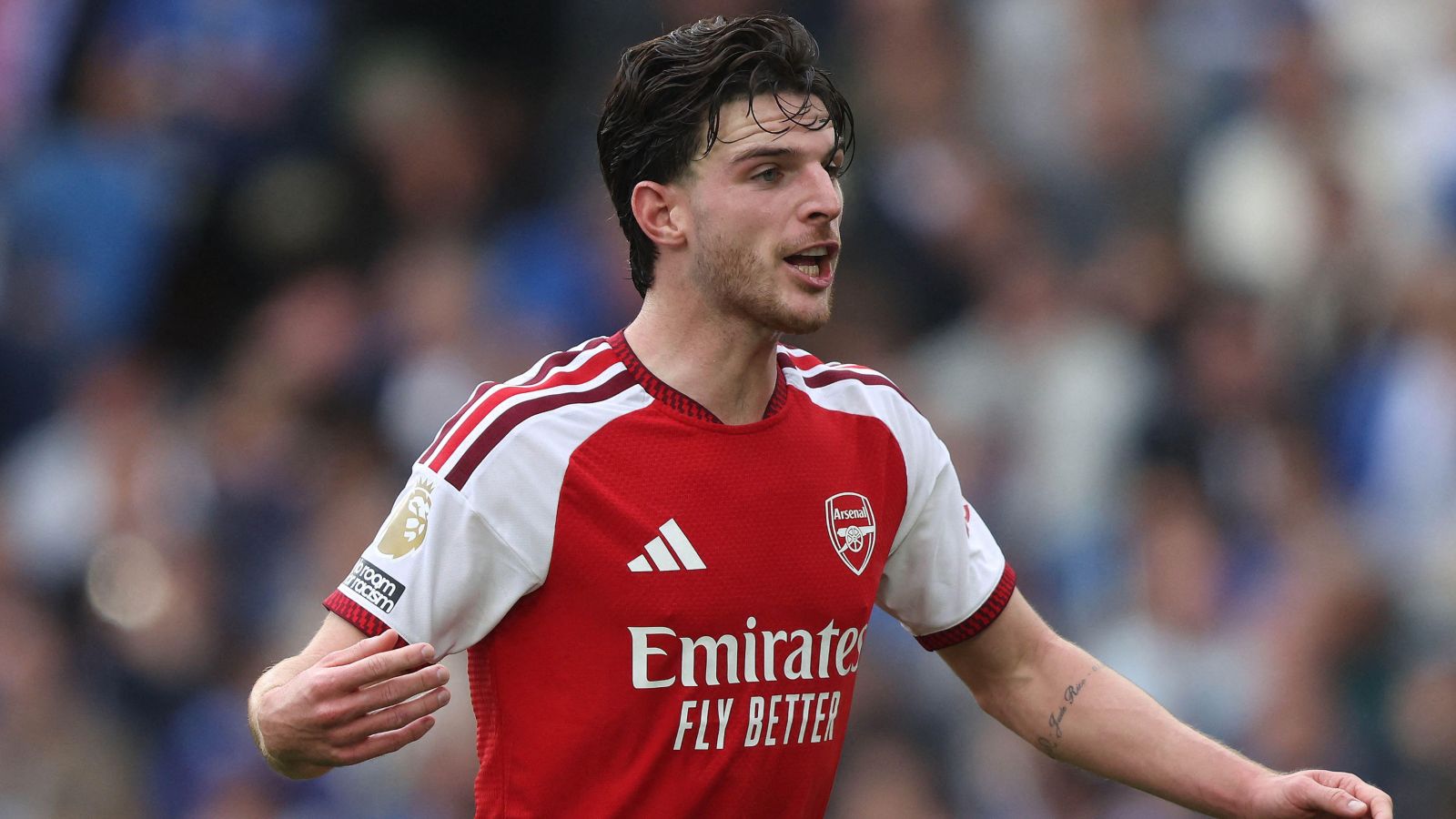 Reason Arsenal star Declan Rice avoided red card for ‘violent action’ during Brighton loss revealed
