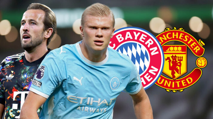 Harry Kane and Erling Haaland