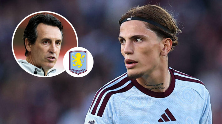 Alejandro Garnacho, Unai Emery, Aston Villa