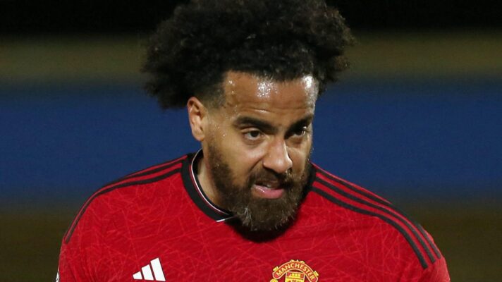 Manchester United player Tom Huddlestone