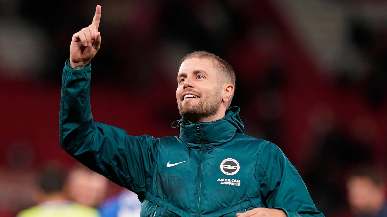 brighton boss fabian hurzeler at man utd