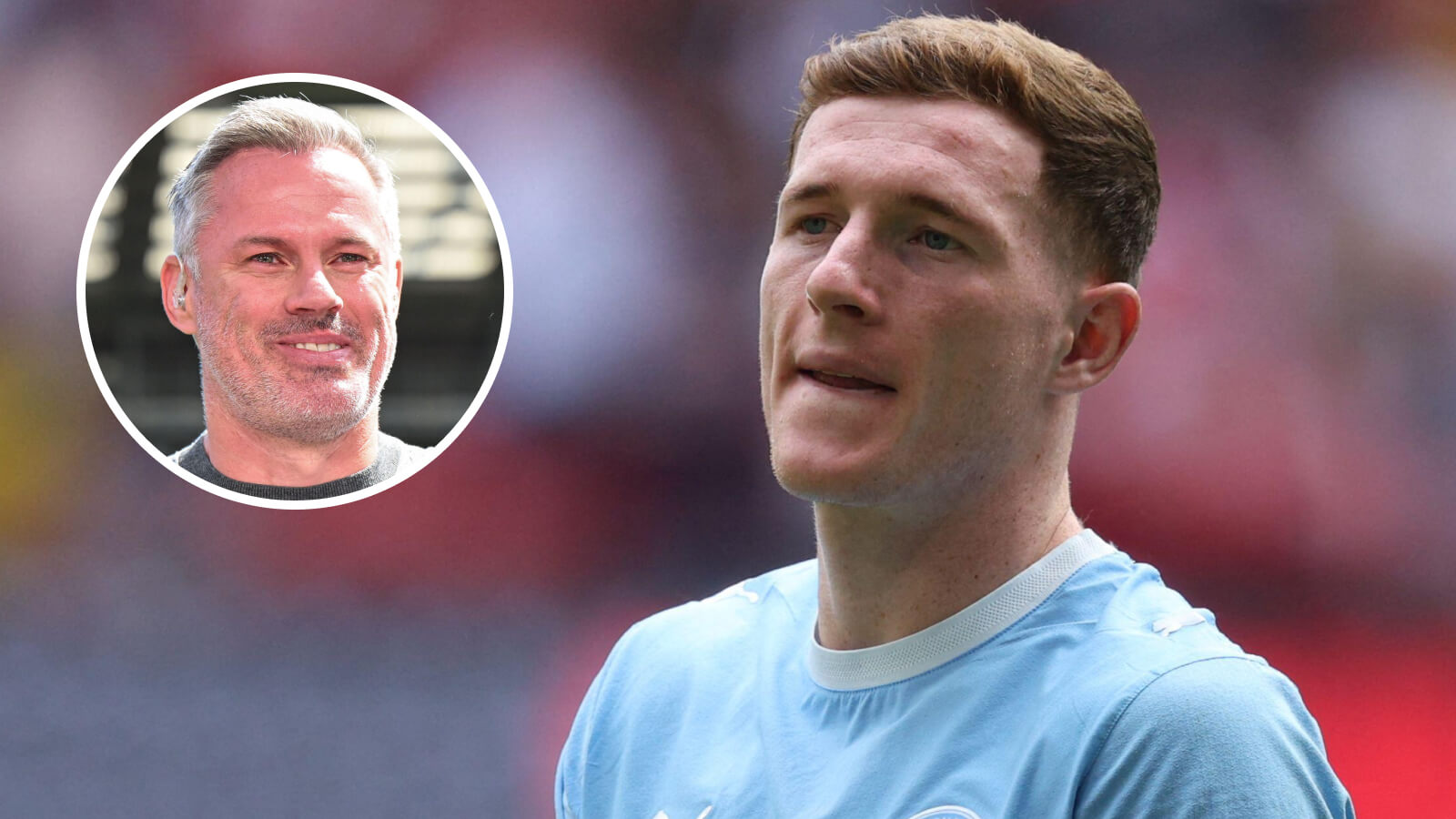 Two Images Collage Elliot Anderson Jamie Carragher