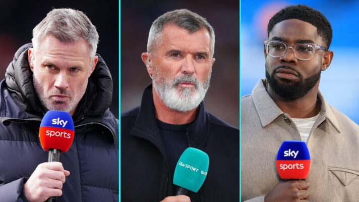 Jamie Carragher, Roy Keane and Micah Richards