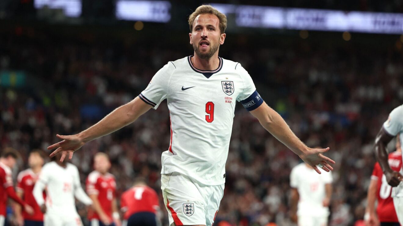 Harry Kane scores his 90th England goal on his record-equalling 125th cap against Czechia at Wembley