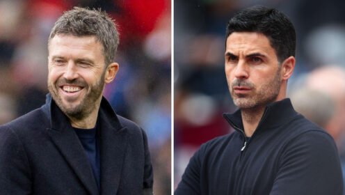 Pundit feels Arsenal star is ‘too good’ to sit on bench as Man Utd must ‘keep an eye’ on him