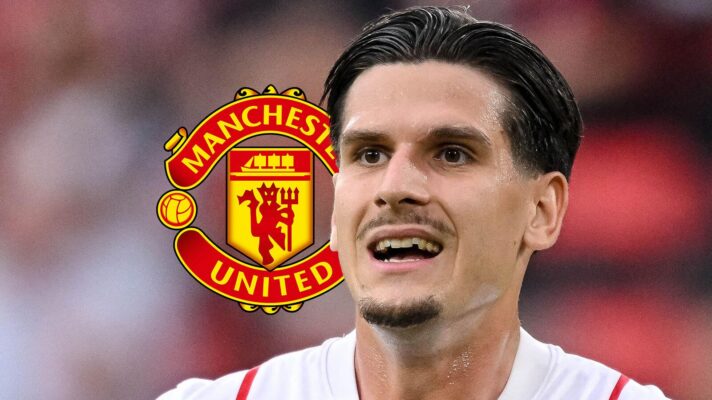Igor Matanovic with Manchester United.