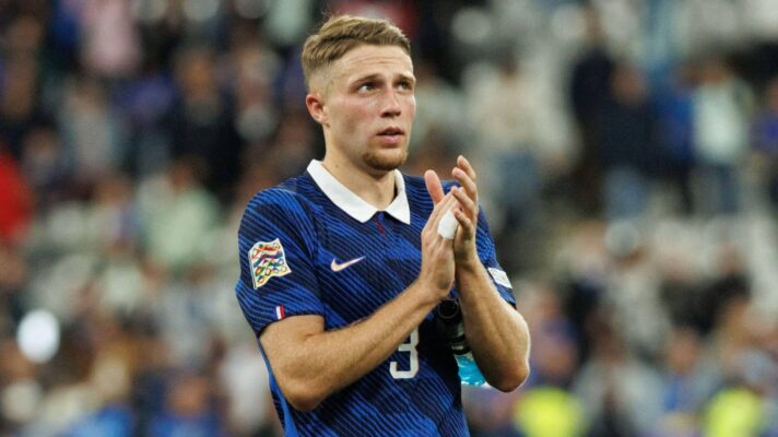 France left-back Adrien Truffert