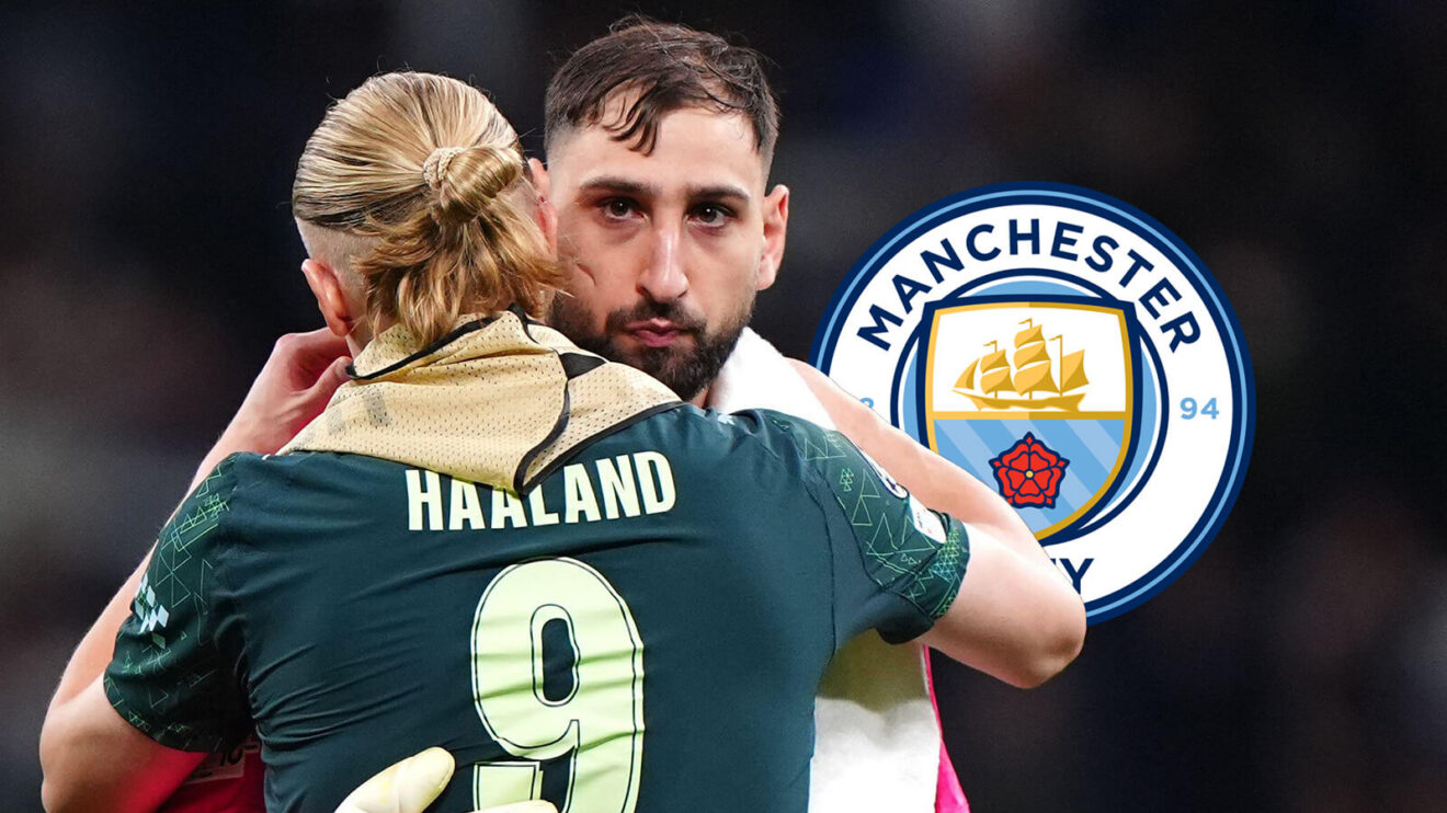 Haaland Donnarumma Man City