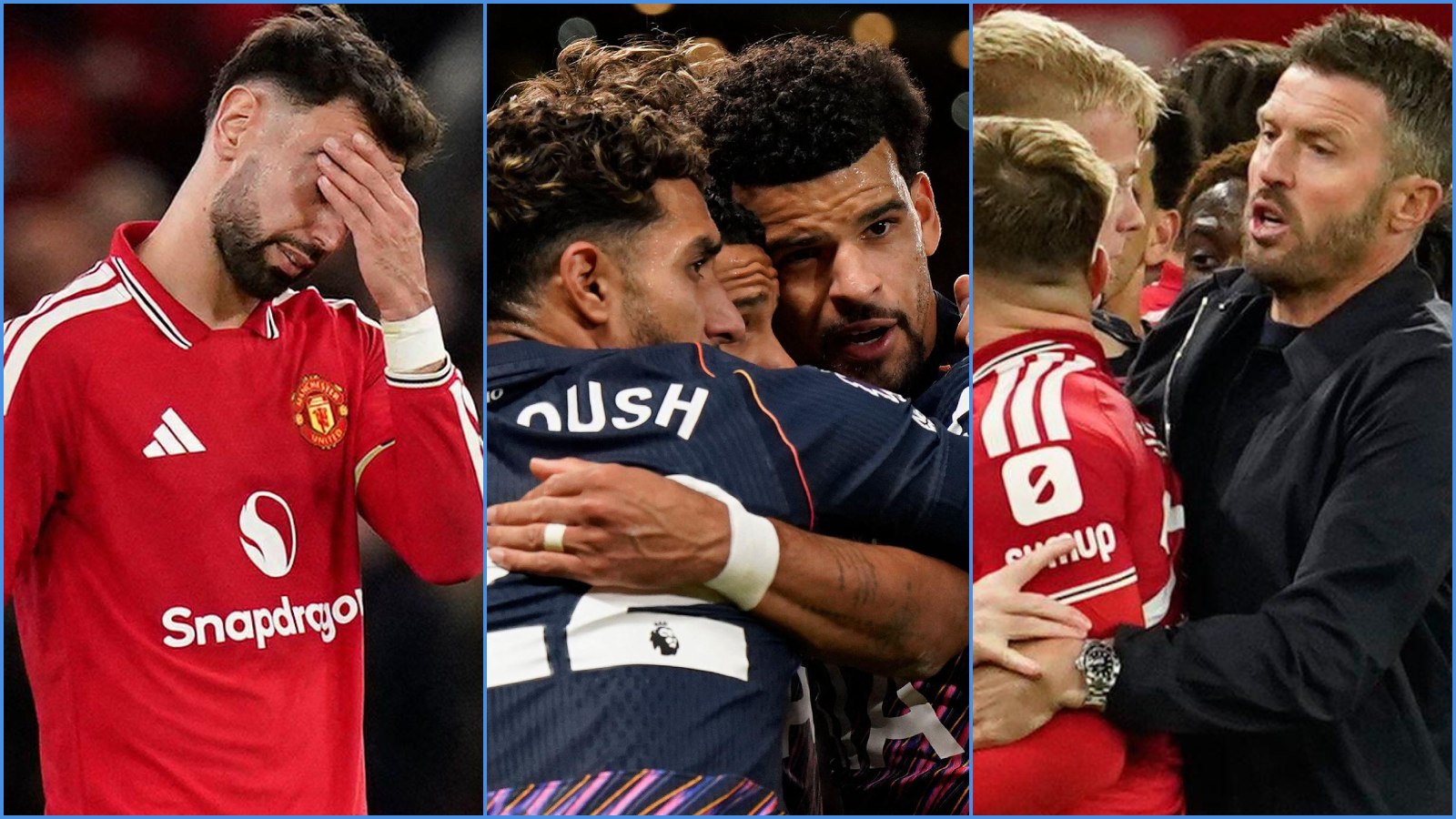 Carrick sack unavoidable as Spurs make Man United crumble against 10 again - Football365