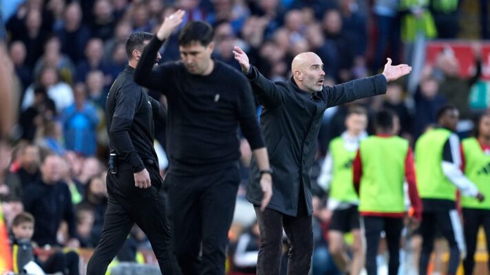 Liverpool boss Andoni Iraola and Manchester City head coach Enzo Maresca