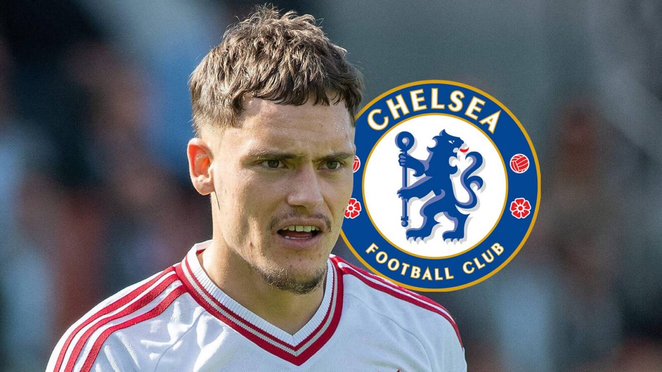 Liverpool attacker Florian Wirtz, Chelsea badge