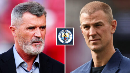 Joe Hart bites back at Roy Keane for telling him to ‘stick Man City medals in the bin’