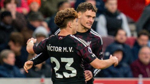 Wirtz creates history in Liverpool win v Brentford to shut Carragher up