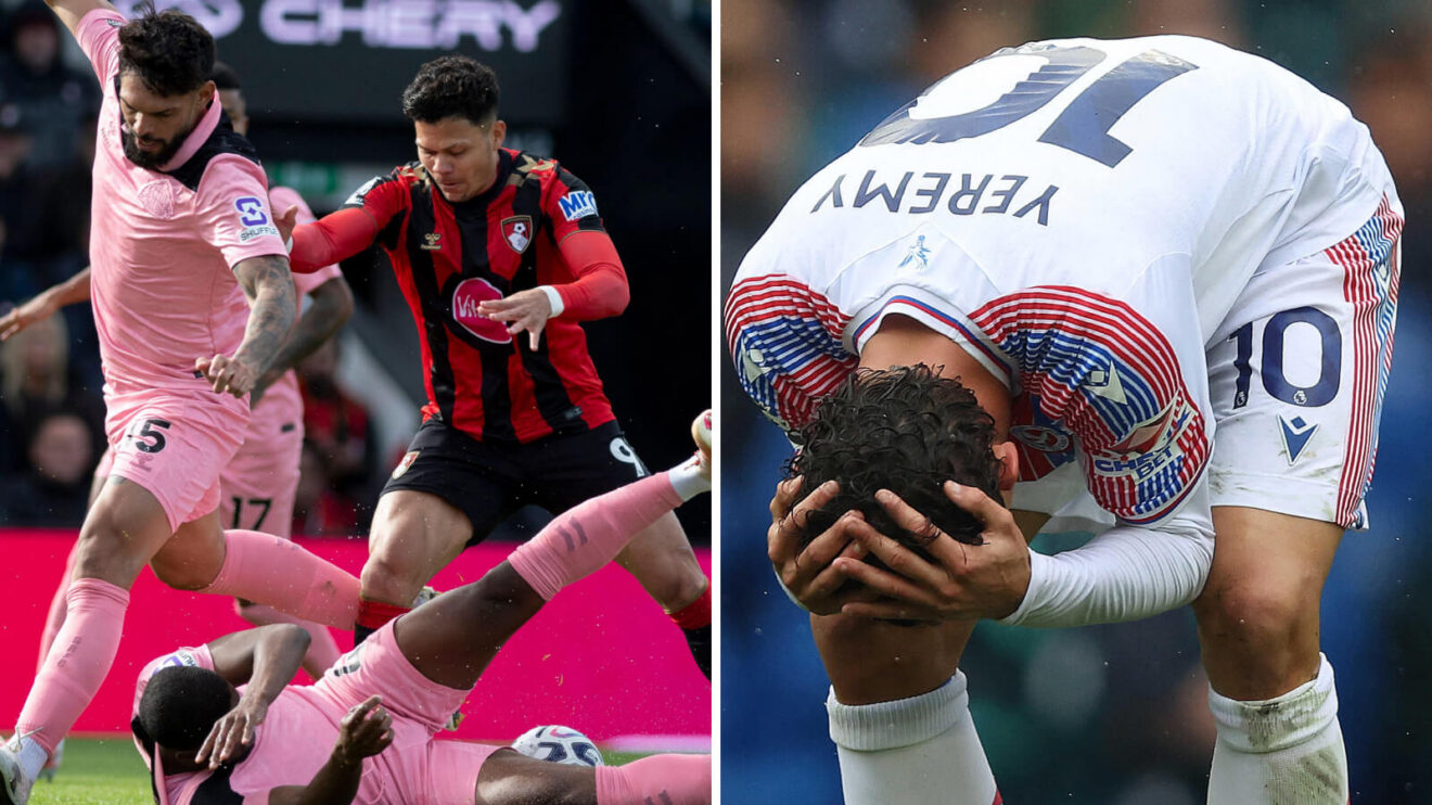 Danso and Alderete in a mess, and Pino reacts to Palace's defeat.