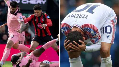 Sunderland, Brentford duos join Palace flops in Prem weekend’s worst XI