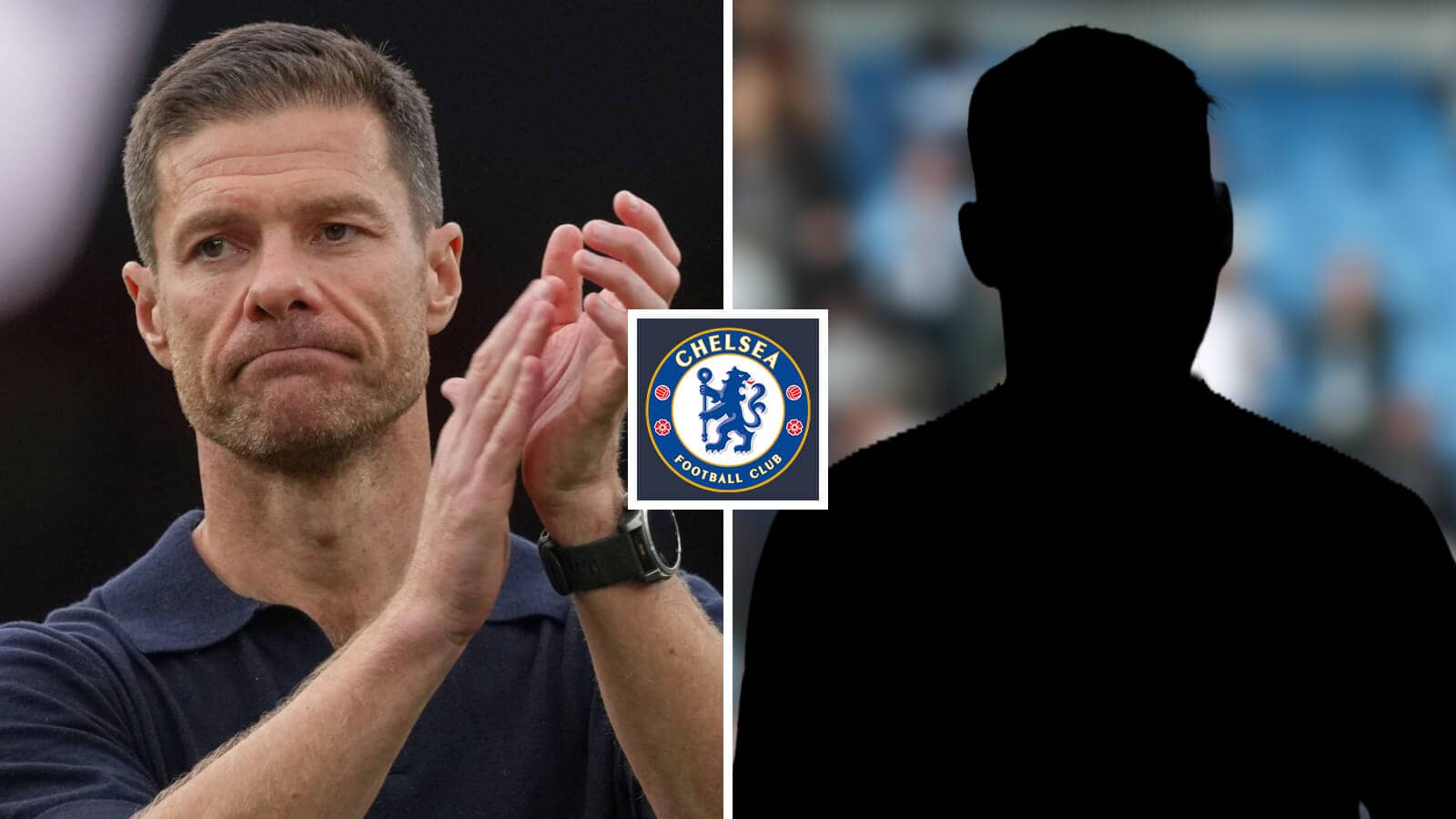 Two Images Collage Xabi Alonso Silhouette Player 10 1