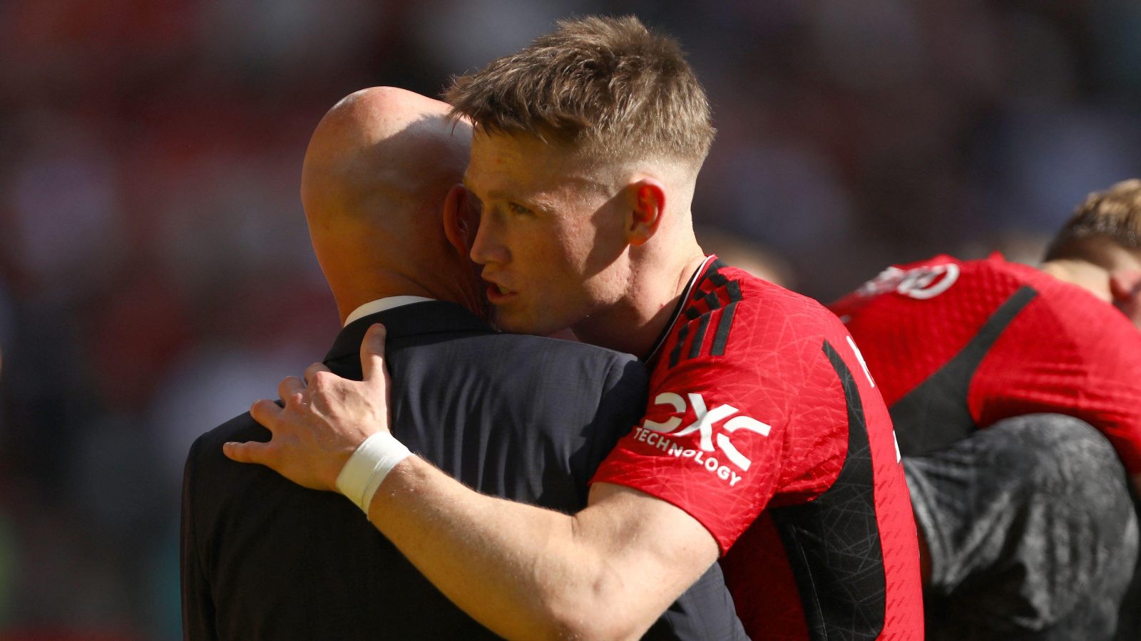 Erik ten Hag Scott McTominay Man Utd F365