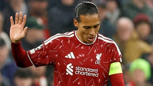 Liverpool must save knackered Van Dijk from himself as dreaded day looms
