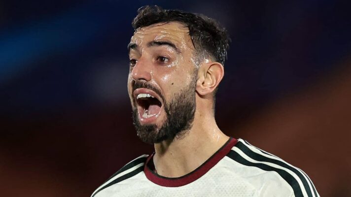 Man Utd captain Bruno Fernandes