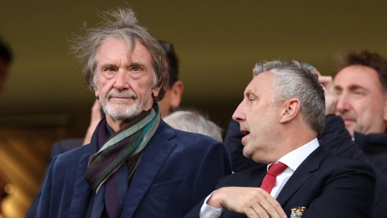 man utd chiefs sir jim ratcliffe jason wilcox