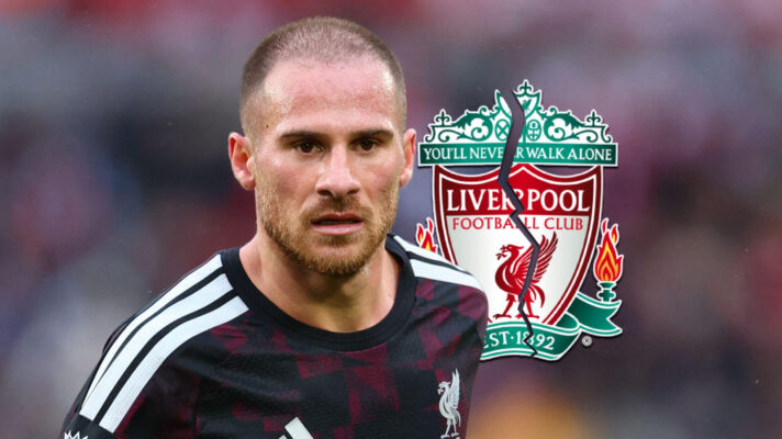 Liverpool midfielder Alexis Mac Allister