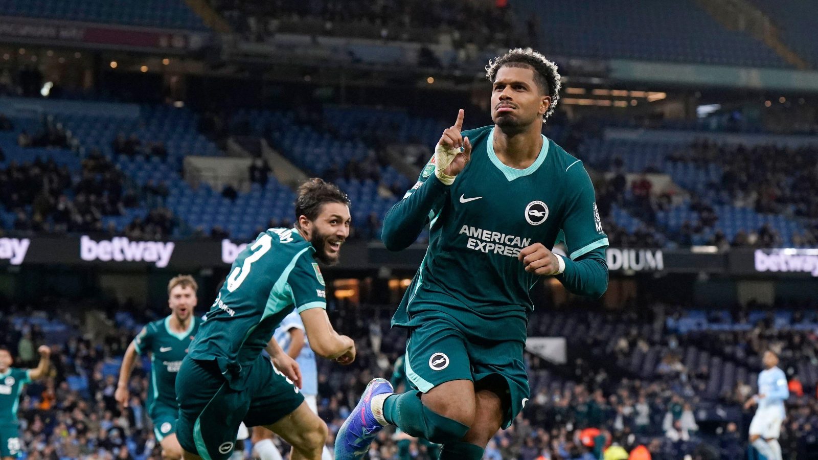 City scrape past Brighton on penalties — photo: Sky Sports — Football